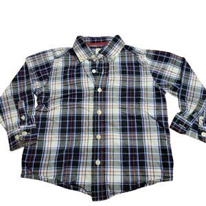 Children's Place plaid buttondown shirt 3T